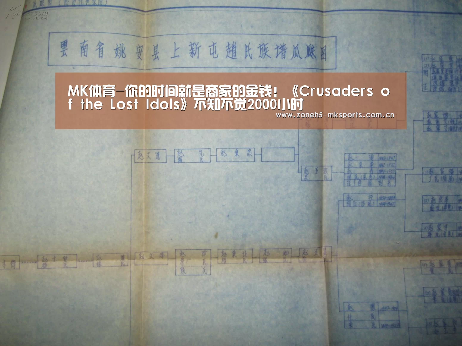 MK体育-你的时间就是商家的金钱!《Crusaders of the Lost Idols》不知不觉2000小时(图3) MK体育